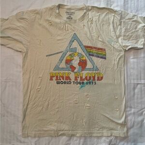 Pink Floyd World Tour 1973 Distressed T-Shirt